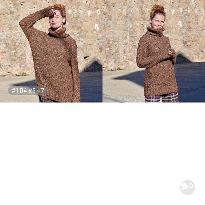 【大嘴鳥】Katia 空靈阿帕卡毛線 AIR ALPACA NATURAL COLORS 編織線材 歐洲進口-細節圖5