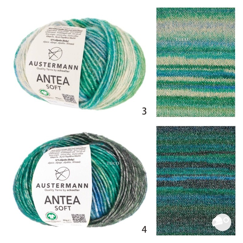 【大嘴鳥】AUSTERMANN 安泰段染駝羊毛線 ANTEA SOFT 秋冬毛線 編織線材 歐洲進口-細節圖4