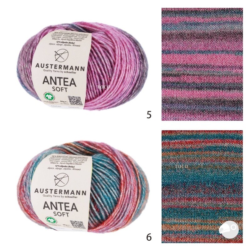 【大嘴鳥】AUSTERMANN 安泰段染駝羊毛線 ANTEA SOFT 秋冬毛線 編織線材 歐洲進口-細節圖5