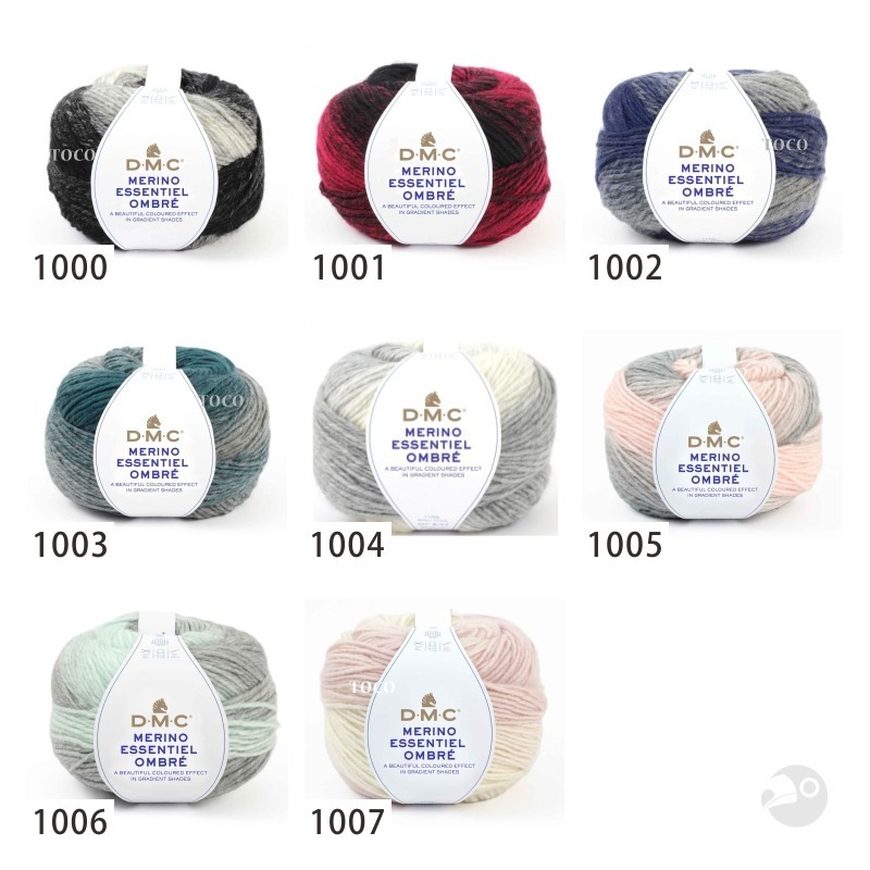 【大嘴鳥】DMC 8153 段染美麗諾 MERINO ESSENTIEL OMBRE 秋冬毛線 編織線材 歐洲進口-細節圖2
