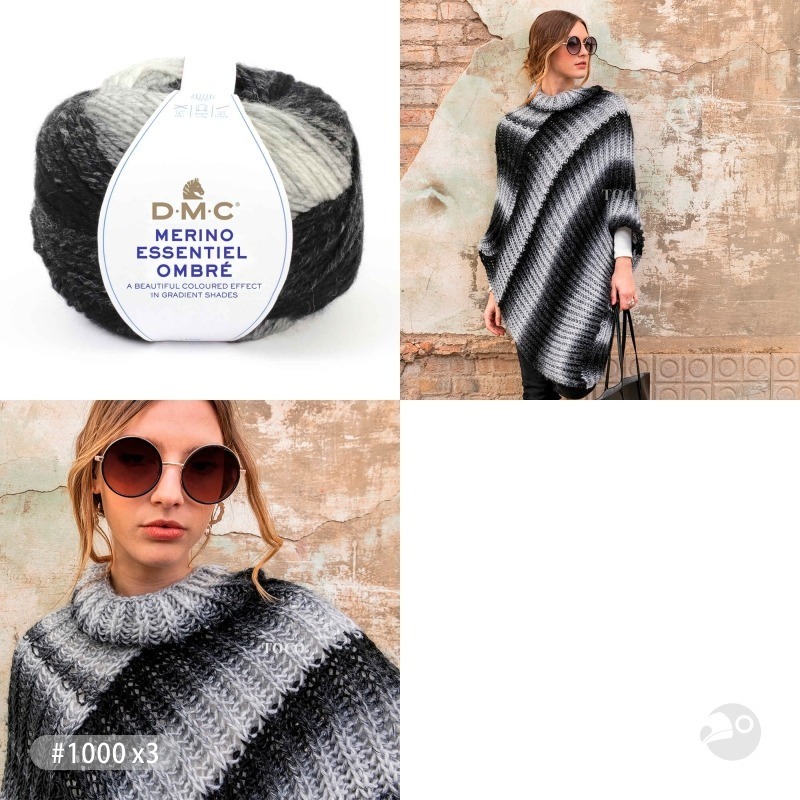 【大嘴鳥】DMC 8153 段染美麗諾 MERINO ESSENTIEL OMBRE 秋冬毛線 編織線材 歐洲進口-細節圖9
