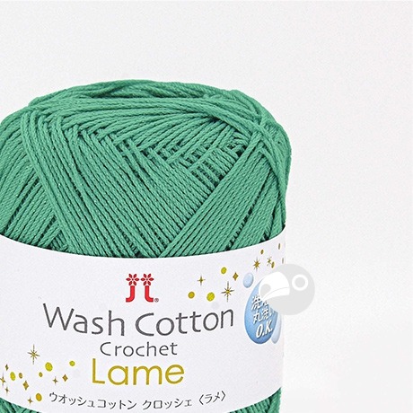 【大嘴鳥】Hamanaka 2517 Wash Cotton Crochet Lame 春夏紗 編織線材 日本進口-規格圖7