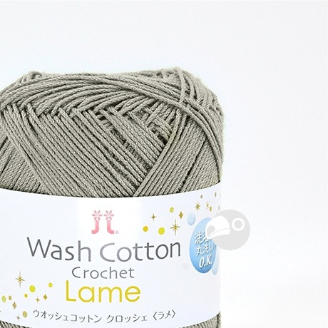 【大嘴鳥】Hamanaka 2517 Wash Cotton Crochet Lame 春夏紗 編織線材 日本進口-規格圖7