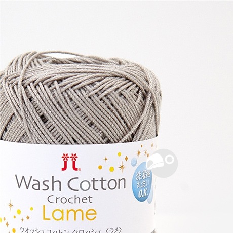 【大嘴鳥】Hamanaka 2517 Wash Cotton Crochet Lame 春夏紗 編織線材 日本進口-規格圖7