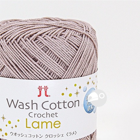 【大嘴鳥】Hamanaka 2517 Wash Cotton Crochet Lame 春夏紗 編織線材 日本進口-規格圖7