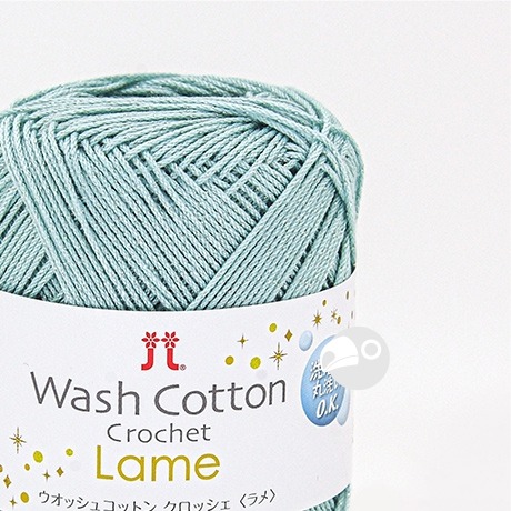 【大嘴鳥】Hamanaka 2517 Wash Cotton Crochet Lame 春夏紗 編織線材 日本進口-規格圖7