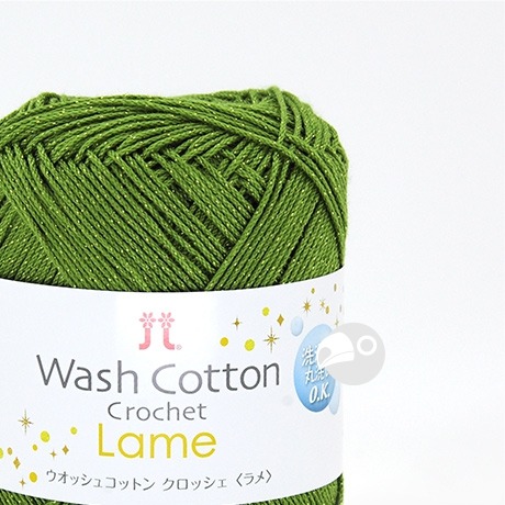 【大嘴鳥】Hamanaka 2517 Wash Cotton Crochet Lame 春夏紗 編織線材 日本進口-規格圖7