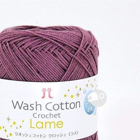 【大嘴鳥】Hamanaka 2517 Wash Cotton Crochet Lame 春夏紗 編織線材 日本進口-規格圖7