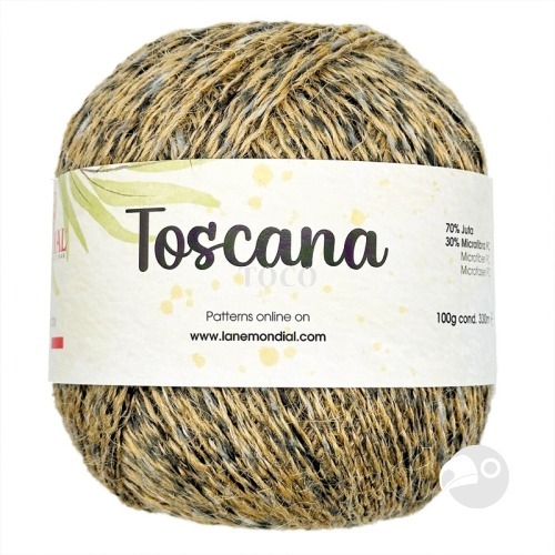【大嘴鳥】Mondial 托卡花麻線 Toscana 編織線材 歐洲進口-規格圖7