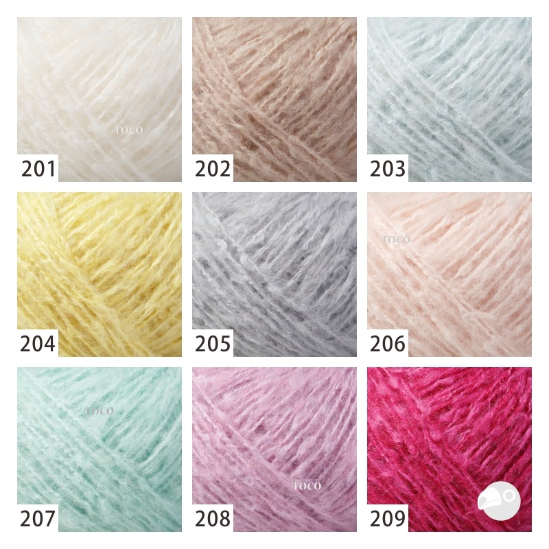 【大嘴鳥】Olympus 莫夫防縮毛線 自然のつむぎmofu 秋冬毛線 編織線材 日本進口-細節圖3