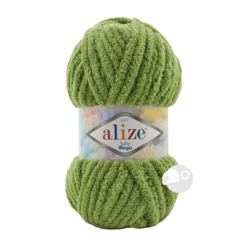 【大嘴鳥】Alize 舒服美+ Softy mega 秋冬毛線 編織線材 土耳其進口-規格圖4