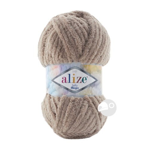 【大嘴鳥】Alize 舒服美+ Softy mega 秋冬毛線 編織線材 土耳其進口-規格圖4