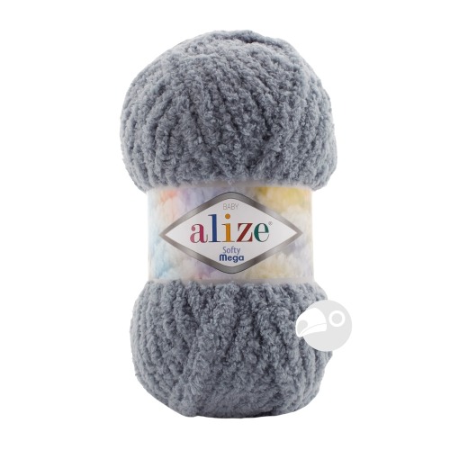 【大嘴鳥】Alize 舒服美+ Softy mega 秋冬毛線 編織線材 土耳其進口-規格圖4