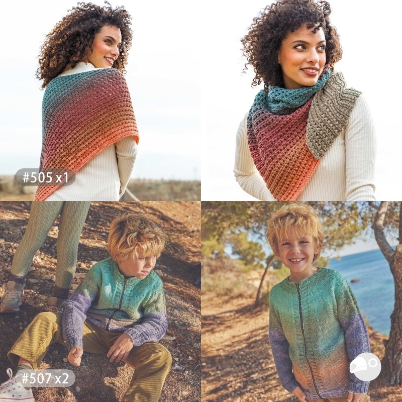 【大嘴鳥】Katia 瑪拉漸層毛線 MARAVILLA 秋冬毛線 編織線材 歐洲進口-細節圖6