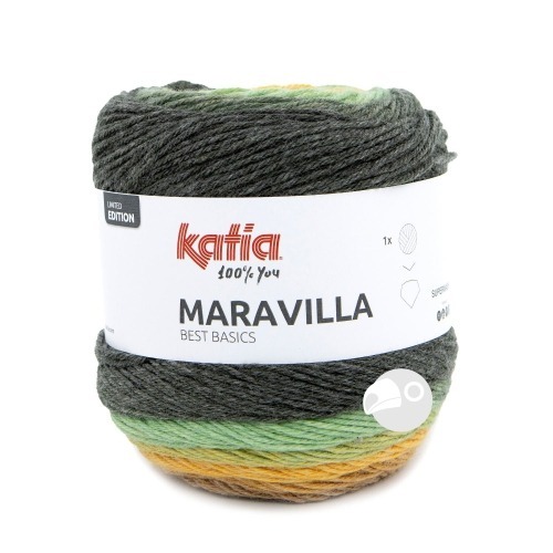 【大嘴鳥】Katia 瑪拉漸層毛線 MARAVILLA 秋冬毛線 編織線材 歐洲進口-規格圖6