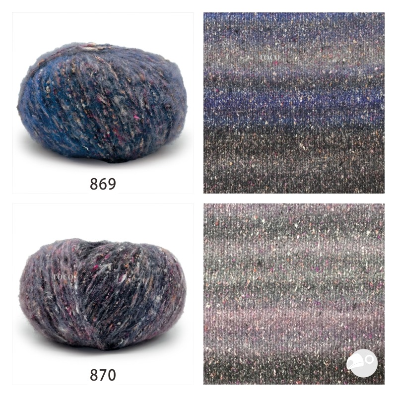 【大嘴鳥】Mondial 馬蒂思花毛線 Matisse 秋冬毛線 編織線材 歐洲進口-細節圖5