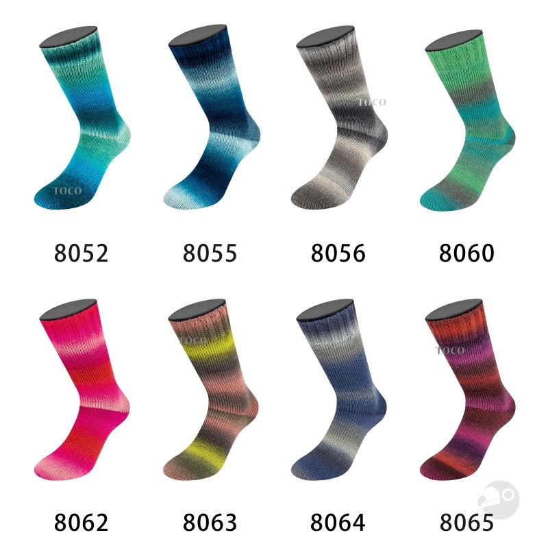 【大嘴鳥】Lana Grossa 舒柔米克斯漸層毛線 Meilenweit 100 Color Mix Soft-細節圖5