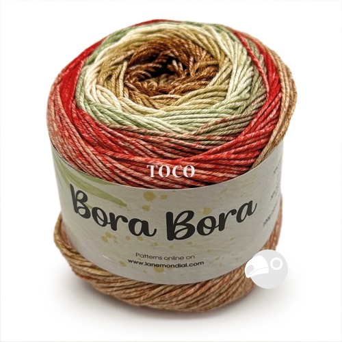 【大嘴鳥】Mondial 波拉漸層紗 Bora Bora 春夏紗 編織線材 歐洲進口-規格圖7