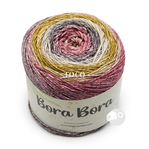 【大嘴鳥】Mondial 波拉漸層紗 Bora Bora 春夏紗 編織線材 歐洲進口-規格圖7