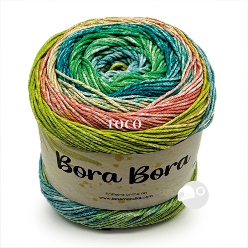 【大嘴鳥】Mondial 波拉漸層紗 Bora Bora 春夏紗 編織線材 歐洲進口-規格圖7