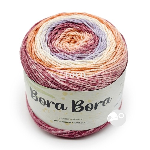 【大嘴鳥】Mondial 波拉漸層紗 Bora Bora 春夏紗 編織線材 歐洲進口-規格圖7