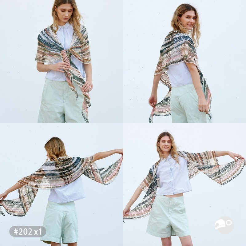 【大嘴鳥】Katia 貝儂漸層棉麻 BELLINO 春夏紗 編織線材 歐洲進口-細節圖6