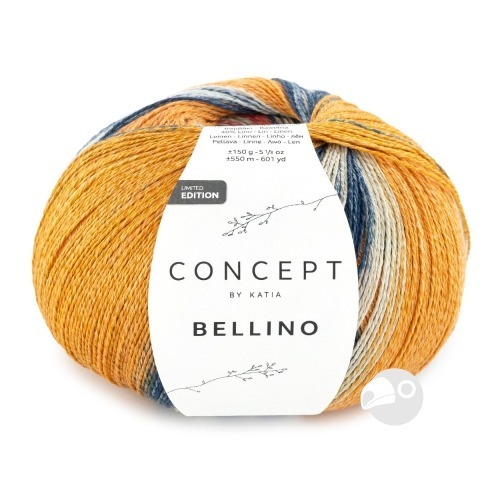 【大嘴鳥】Katia 貝儂漸層棉麻 BELLINO 春夏紗 編織線材 歐洲進口-規格圖6