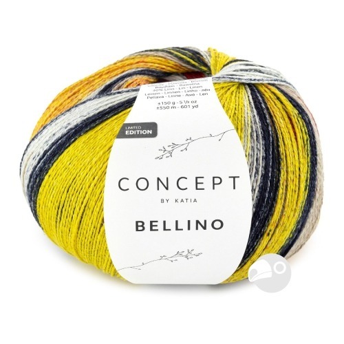 【大嘴鳥】Katia 貝儂漸層棉麻 BELLINO 春夏紗 編織線材 歐洲進口-規格圖6