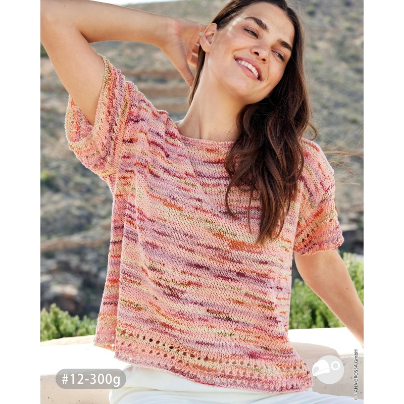 【大嘴鳥】Lana Grossa 1433 多爾多彩線 TORTO 春夏紗 編織線材 歐洲進口-細節圖9