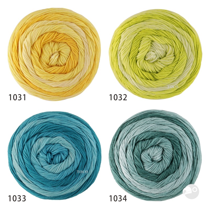 【大嘴鳥】Lana Grossa 1869 哥米多漸層有機棉 GOMITOLO TONO 春夏紗 編織線材 歐洲進口-細節圖2