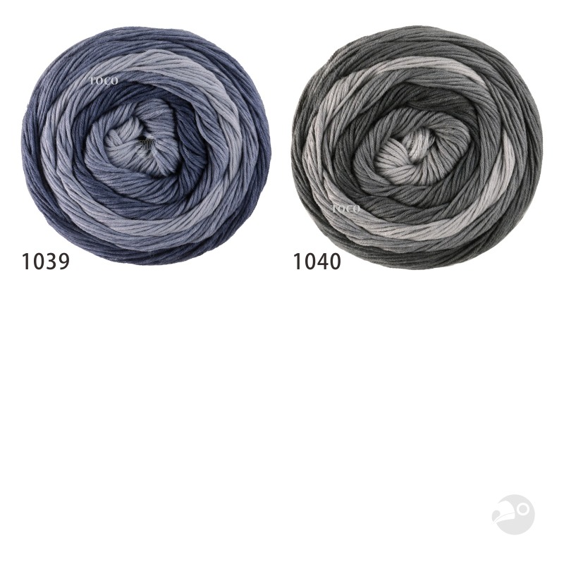 【大嘴鳥】Lana Grossa 1869 哥米多漸層有機棉 GOMITOLO TONO 春夏紗 編織線材 歐洲進口-細節圖4