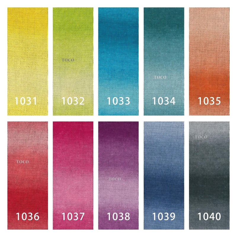 【大嘴鳥】Lana Grossa 1869 哥米多漸層有機棉 GOMITOLO TONO 春夏紗 編織線材 歐洲進口-細節圖5