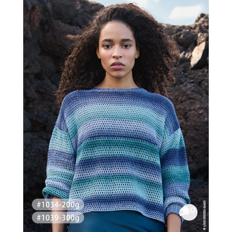 【大嘴鳥】Lana Grossa 1869 哥米多漸層有機棉 GOMITOLO TONO 春夏紗 編織線材 歐洲進口-細節圖6