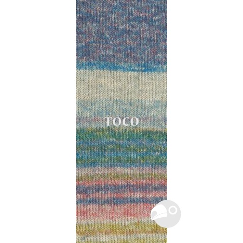 【大嘴鳥】Lana Grossa 1250 馬賽克棉麻花線 MOSAICO 春夏紗 編織線材 歐洲進口-規格圖10