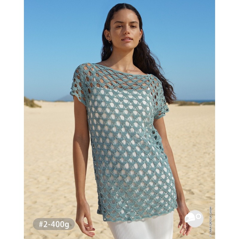 【大嘴鳥】Lana Grossa 1081 索蘿純亞麻線 SOLO LINO 春夏紗 編織線材 歐洲進口-細節圖6