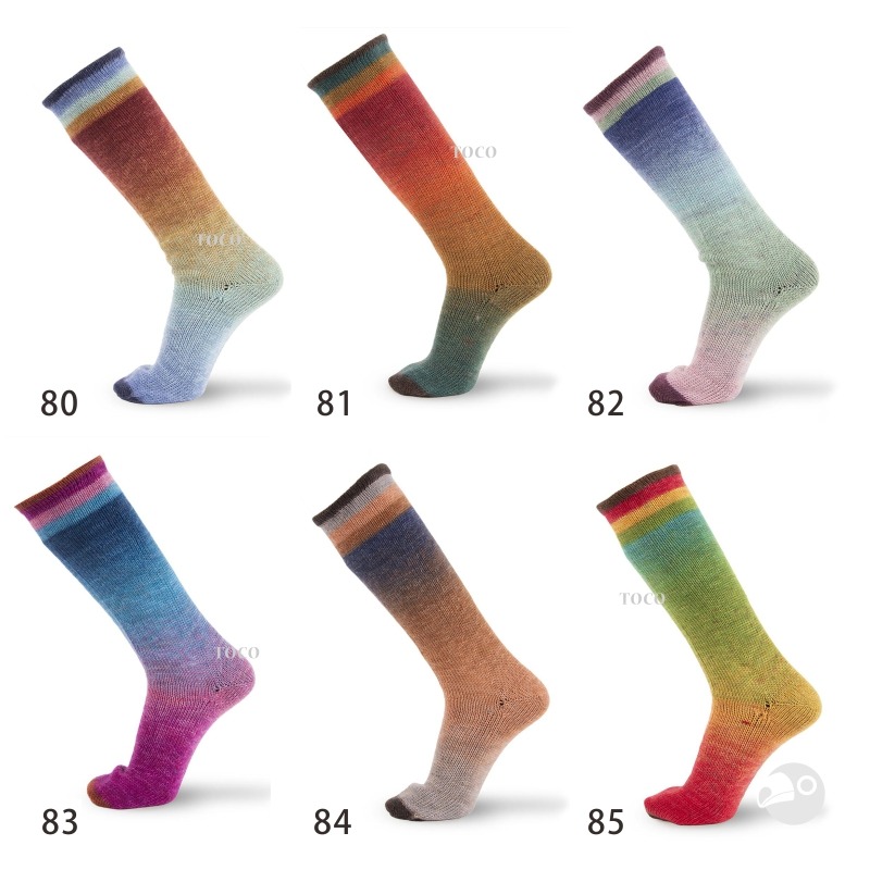 【大嘴鳥】Katia DG漸層毛線 Degradé Symmetric Socks & More sock yarn-細節圖4
