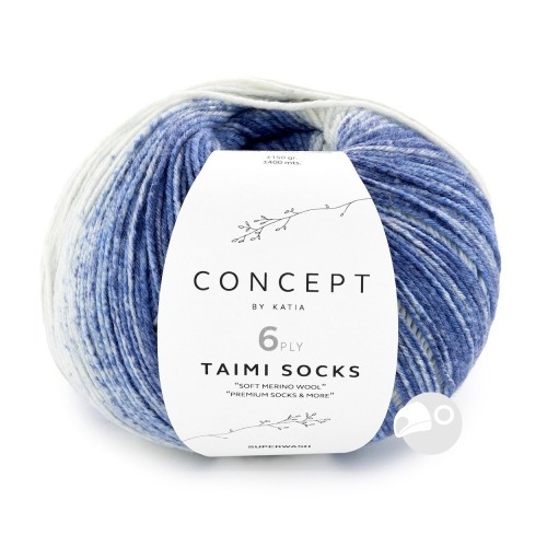 【大嘴鳥】Katia 太咪漸層毛線 TAIMI SOCKS 編織線材 秋冬毛線 歐洲進口-規格圖5