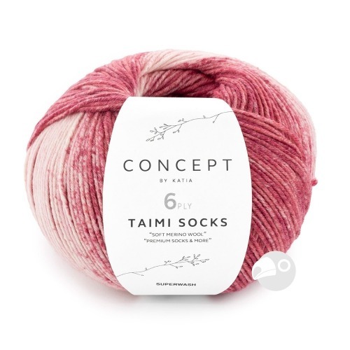 【大嘴鳥】Katia 太咪漸層毛線 TAIMI SOCKS 編織線材 秋冬毛線 歐洲進口-規格圖5