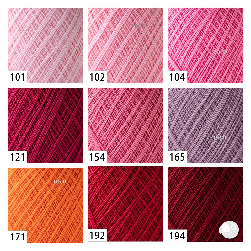 【特價出清】【大嘴鳥】Olympus 金票40番蕾絲線 素色 レース糸 10g 編織線材 日本進口-細節圖2