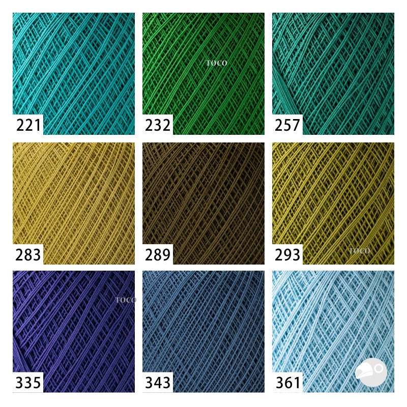 【特價出清】【大嘴鳥】Olympus 金票40番蕾絲線 素色 レース糸 10g 編織線材 日本進口-細節圖3