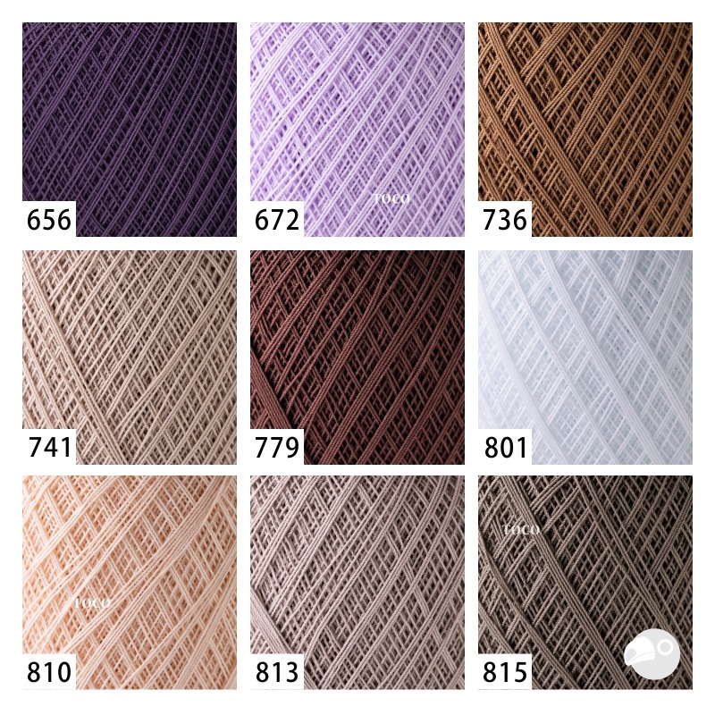 【特價出清】【大嘴鳥】Olympus 金票40番蕾絲線 素色 レース糸 10g 編織線材 日本進口-細節圖5