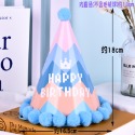 甜妞節慶♥台灣現貨♥【小清新生日帽】波西米亞風 派對帽 毛球生日帽 生日派對 寶寶周歲 慶生帽 生日道具 馬卡龍生日帽-規格圖5