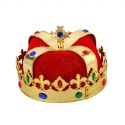 紅色國王皇冠帽子