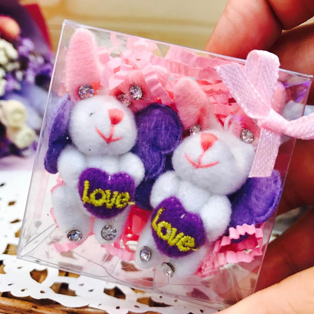 甜妞節慶♥台灣現貨♥【3.5公分水鑽婚紗小熊】婚禮小熊 婚紗熊 婚禮小物 二次進場 桌上禮 探房禮 情人節 禮贈品-細節圖8