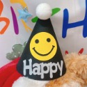 甜妞節慶♥台灣現貨♥【韓版IG風生日帽】不織布生日帽 毛球帽 派對帽 蝴蝶結生日帽 生日派對 寶寶周歲 生日道具-規格圖4