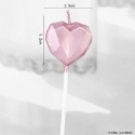 甜妞節慶♥台灣現貨♥【鑽石星星愛心蠟燭】情人節蠟燭 母親節裝飾 生日蠟燭 星星蠟燭 生日派對 蛋糕佈置 造型蠟燭-規格圖5