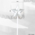 甜妞節慶♥台灣現貨♥【鑽石星星愛心蠟燭】情人節蠟燭 母親節裝飾 生日蠟燭 星星蠟燭 生日派對 蛋糕佈置 造型蠟燭-規格圖5