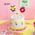 甜妞節慶♥台灣現貨♥【萌萌動物蠟燭】瓢蟲蜜蜂蠟燭 昆蟲 生日蠟燭 IG風氣球蠟燭 生日蠟燭 造型蠟燭 寶寶周歲 蛋糕裝飾-規格圖5
