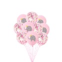 甜妞節慶♥台灣現貨♥【寶寶猜性別彩旗套組】猜性別氣球 亮片小象氣球 男孩女孩 寶寶周歲氣球 氣球布置 投票箱 猜性別氣球-規格圖6