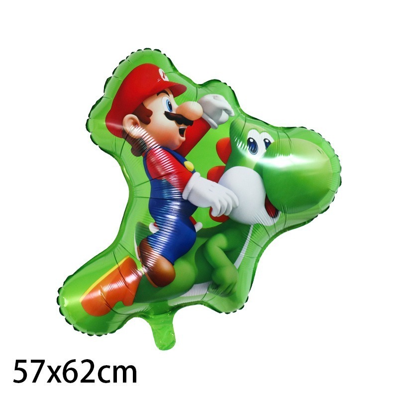 甜妞節慶♥台灣現貨♥【瑪利歐生日彩旗】馬力歐 綠瑪利 紅瑪利 超級瑪利歐兄弟 派對旗 馬里奧 生日派對佈置 裝飾彩旗-規格圖4